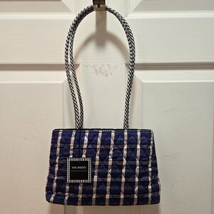Vera Bradley Vintage Silk  plaid shoulder bag, NWT, **RARE**